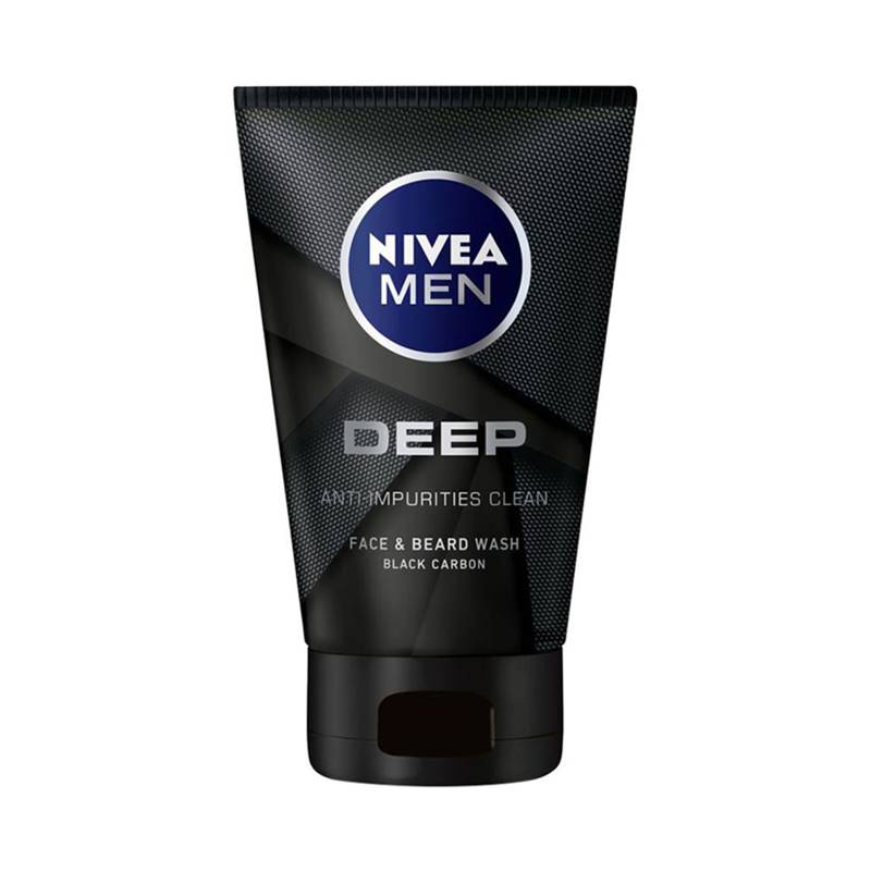Nivea Men Deep Anti-Impurities Clean Face & Beard Wash (100 ml)