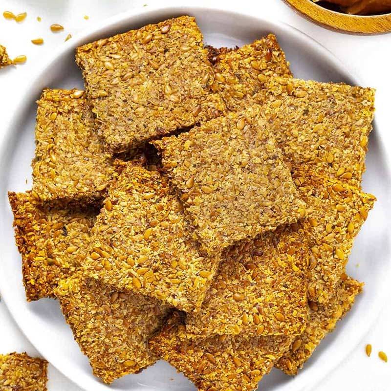 Flax Seeds Cheese Puff (Qty 15) from European Bakery