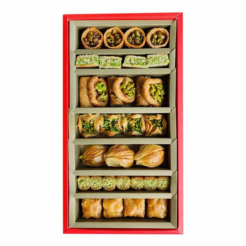 Baklava All in One Big Gift box (32 pcs, 1 kg)  from Taza Treats