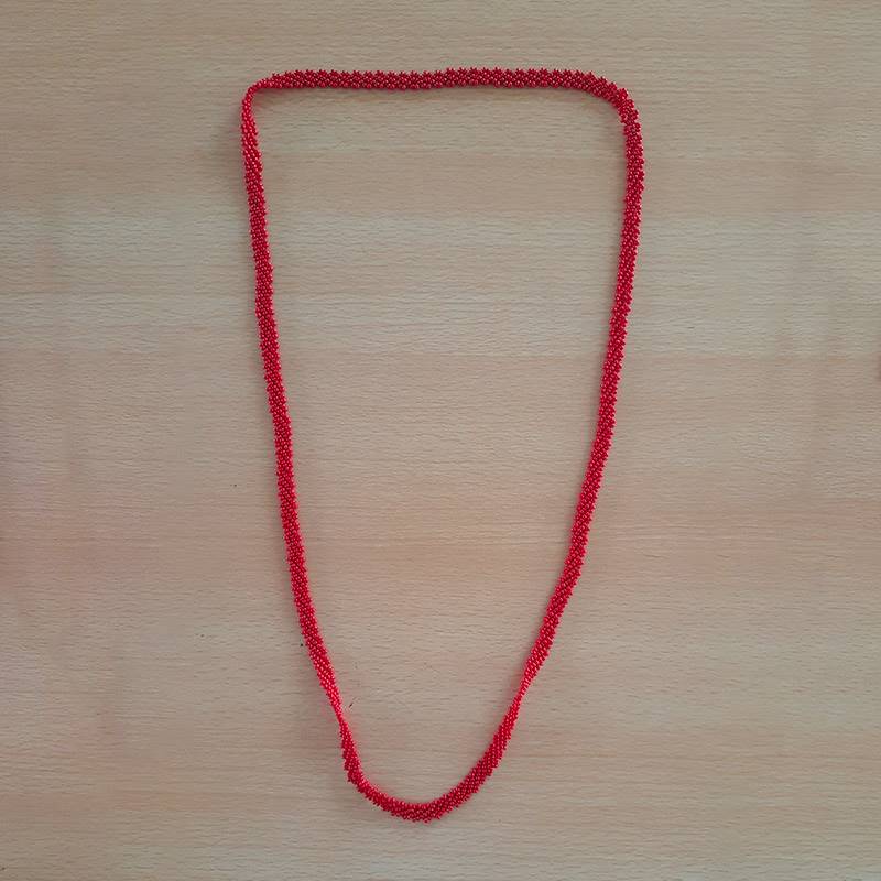 Plain Muga Necklace