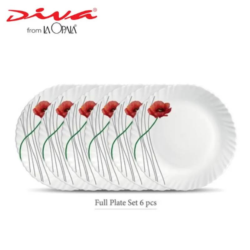 Diva La Opala Full Plate 11" - Soul Passion (Set of 6)