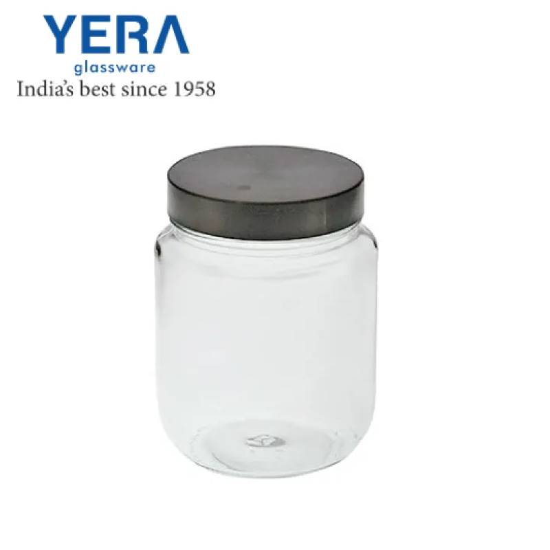 Yera Steelex Storage Jar with Round Lid - Round - JR250ST (300 ml)