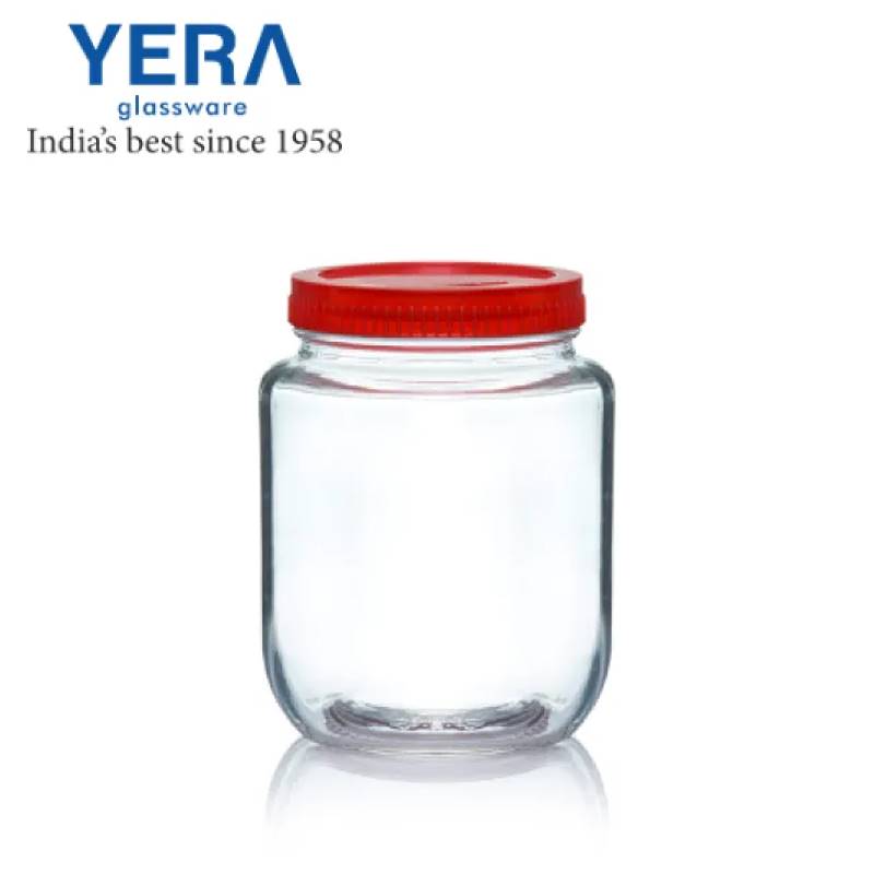 Yera Round Shaped Glass Jar - JR2 (2425 ml)