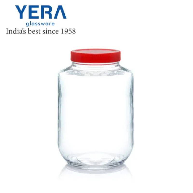 Yera Round Shaped Glass Jar - JR1.5 (1830 ml)