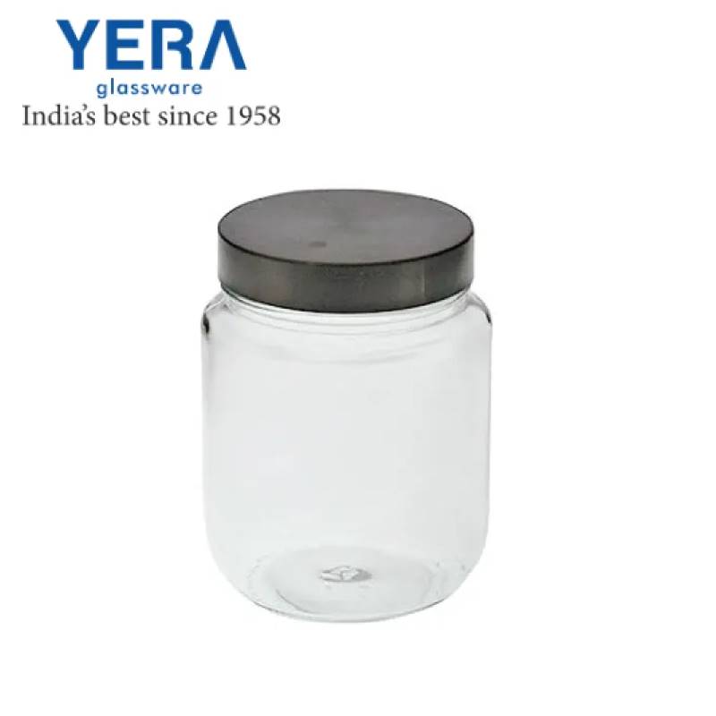 Yera Steelex Storage Jar with Lid - Round - JR2ST (2425 ml)