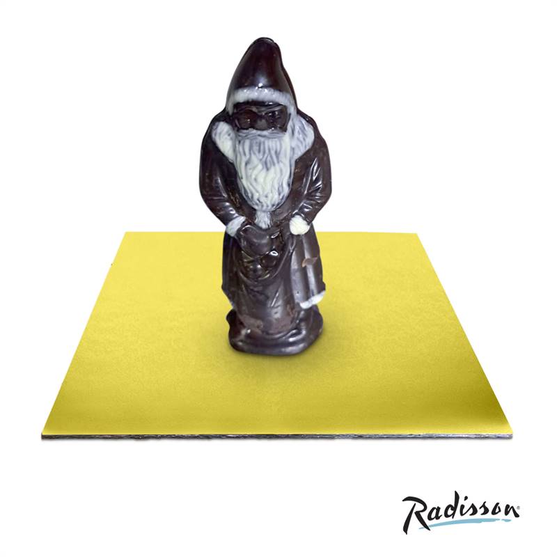 Chocolate Santa from Radisson Hotel - Send Gifts and Money to Nepal