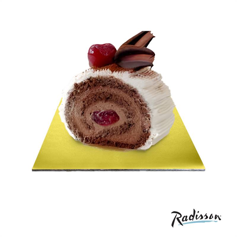 Cherry Hazelnut Swiss Roll from Radisson Hotel