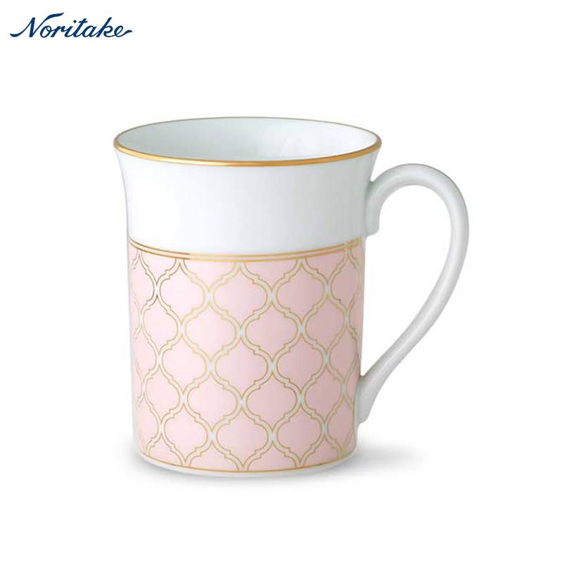 Noritake Eternal Palace Coral Mug with Gift Box