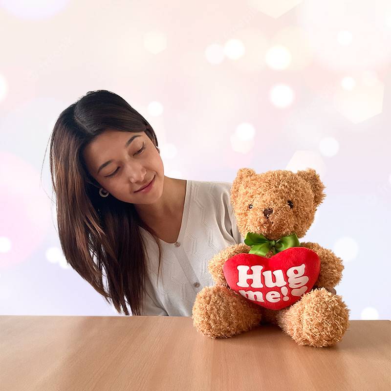 Sunshine Hug Me Hallmark Teddy (1.5 ft)