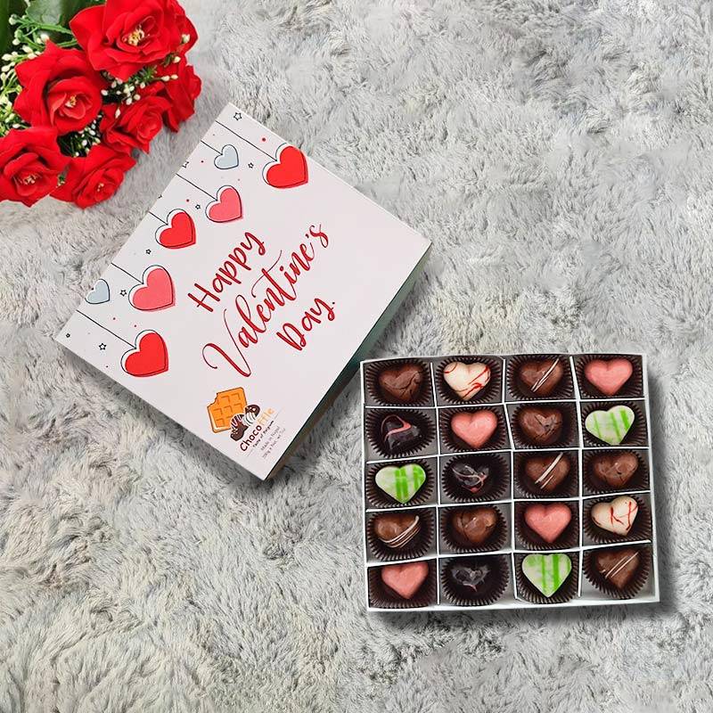 Valentine's Day Assorted Belgian Truffles (20 pcs)