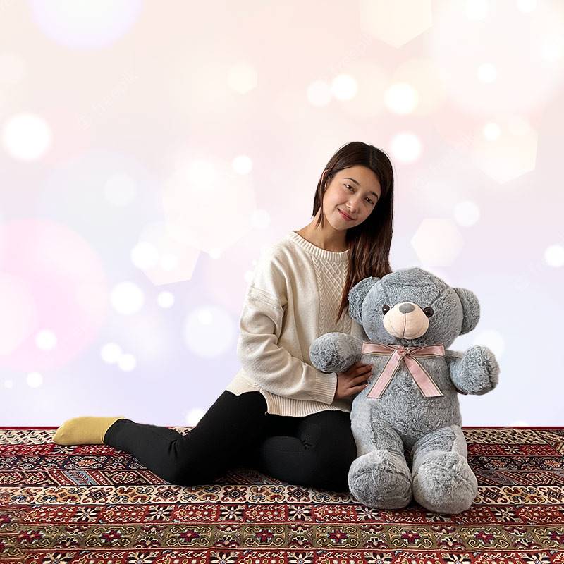 Koala Gray Teddy (2.8 ft)