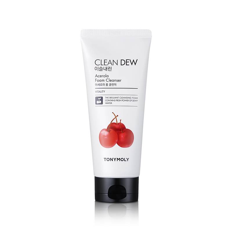 Tonymoly Clean Dew Acerola Foam Cleanser 180 ml