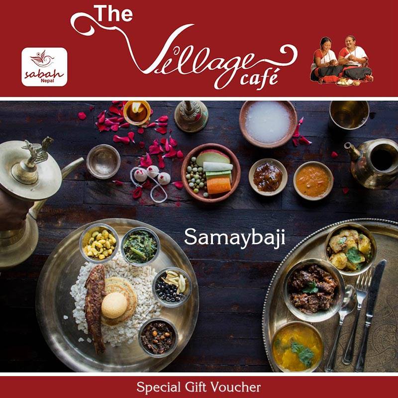 Samaybaji - Dine-in Voucher for Two at The Village Cafe