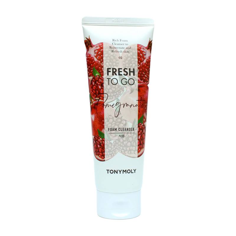 Tonymoly Fresh To Go Pomegranate Foam Cleanser (170 ml)