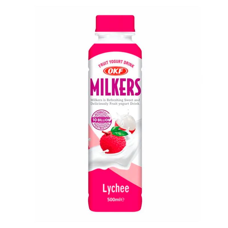 OKF Milkers - Fruit Yogurt Drink Lychee Flavour (500 ml)