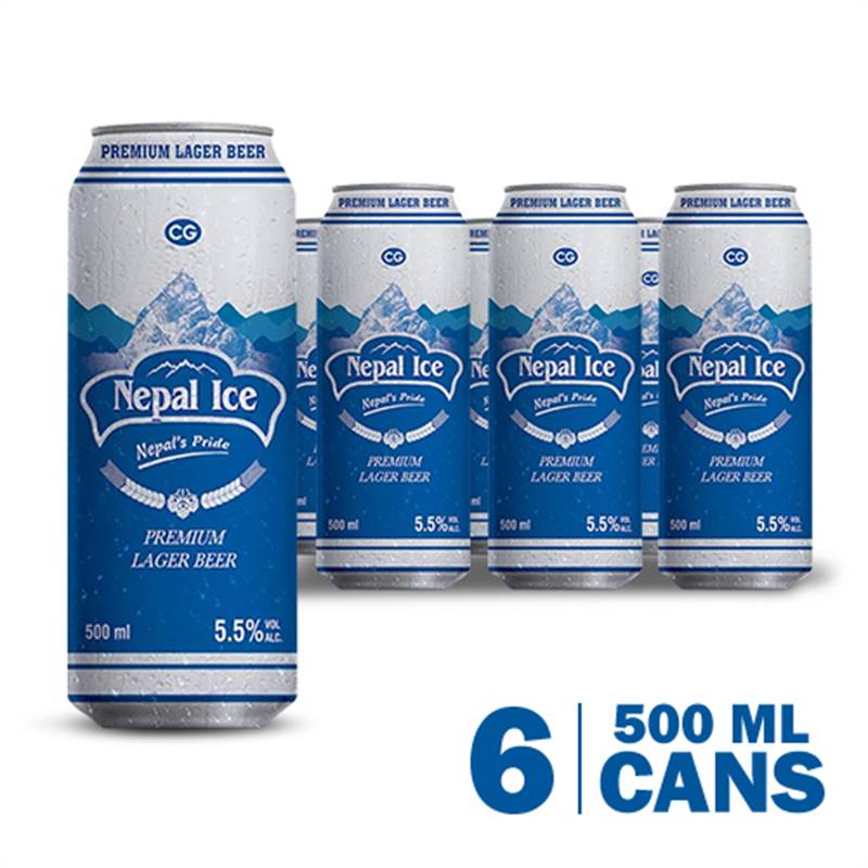 Nepal Ice Premium Can (500 ml) - Pack of 6