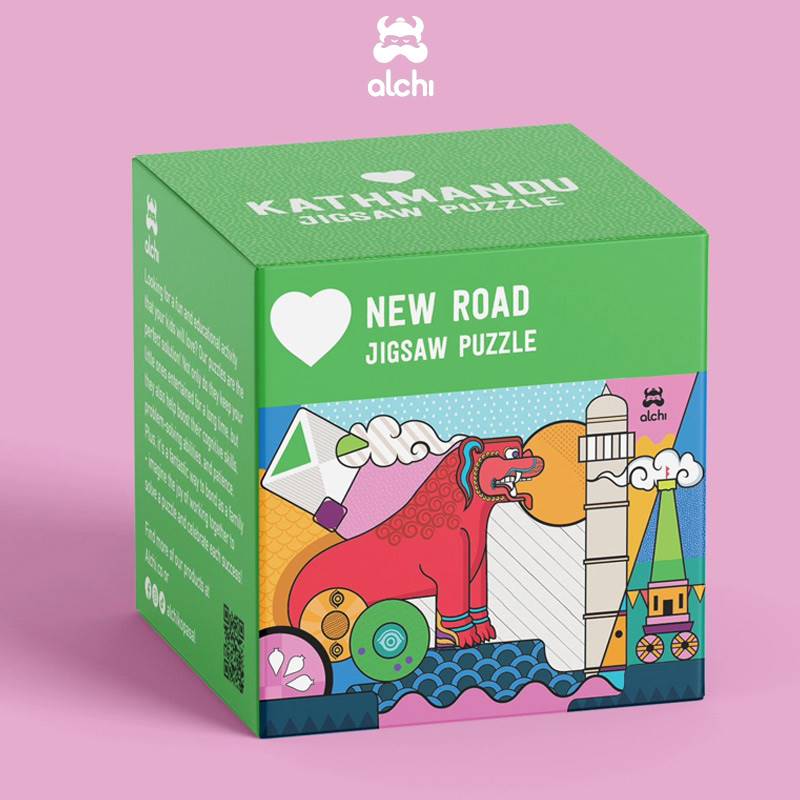 New Road Jigsaw Puzzle by Kazi Studios