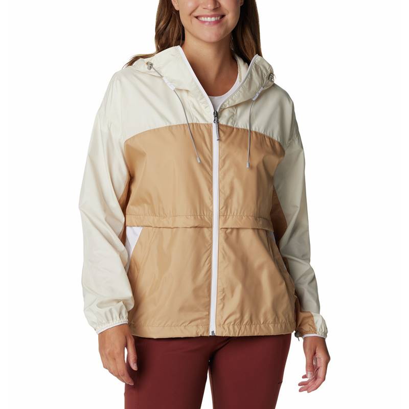 Columbia Sportswear Alpine Chill™ Windbreaker for Women (XL) - Canoe, Chalk, White