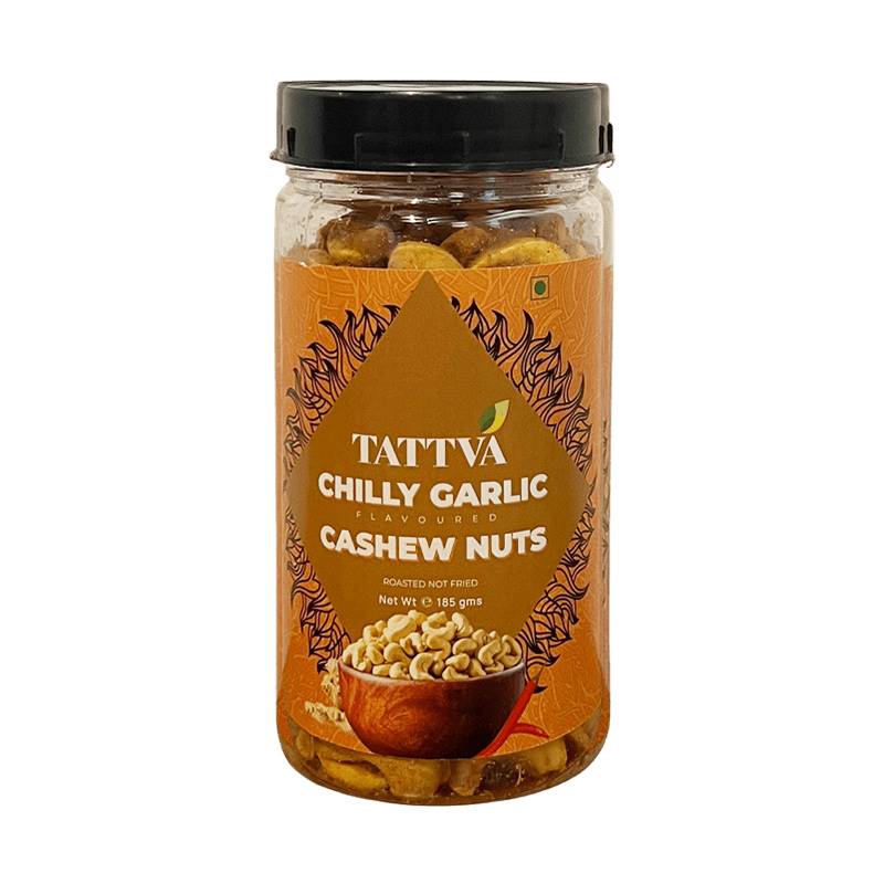 Tattva Chilly Garlic Cashews (185 g)