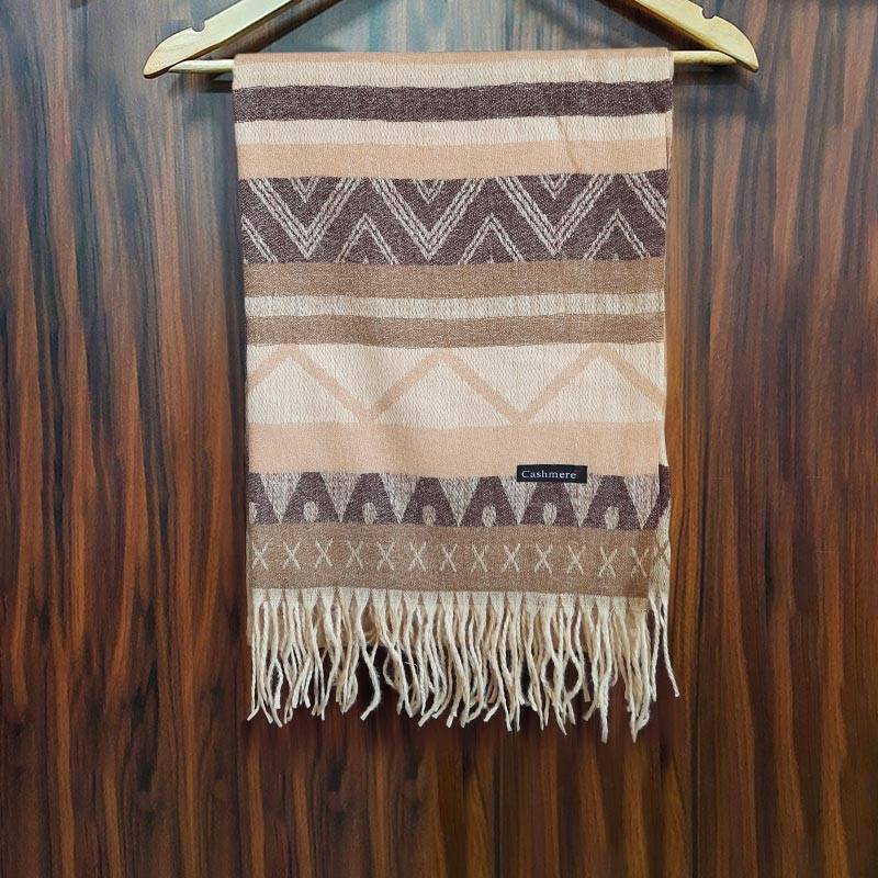 Cashmere Shawl with Light Patterns 2-04