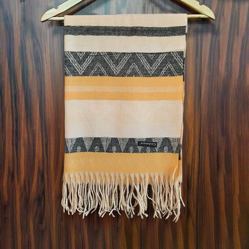 Cashmere Shawl with Light Patterns 2-05