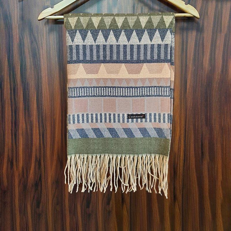 Cashmere Shawl with Light Patterns 2-07