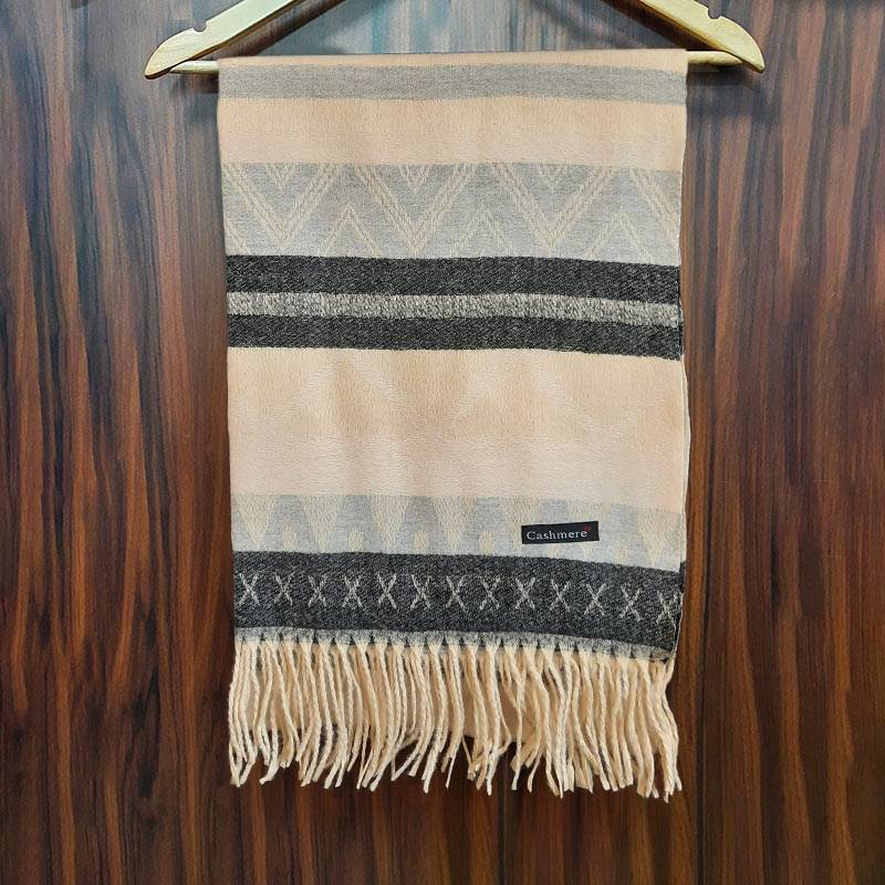 Cashmere Shawl with Light Patterns 2-12