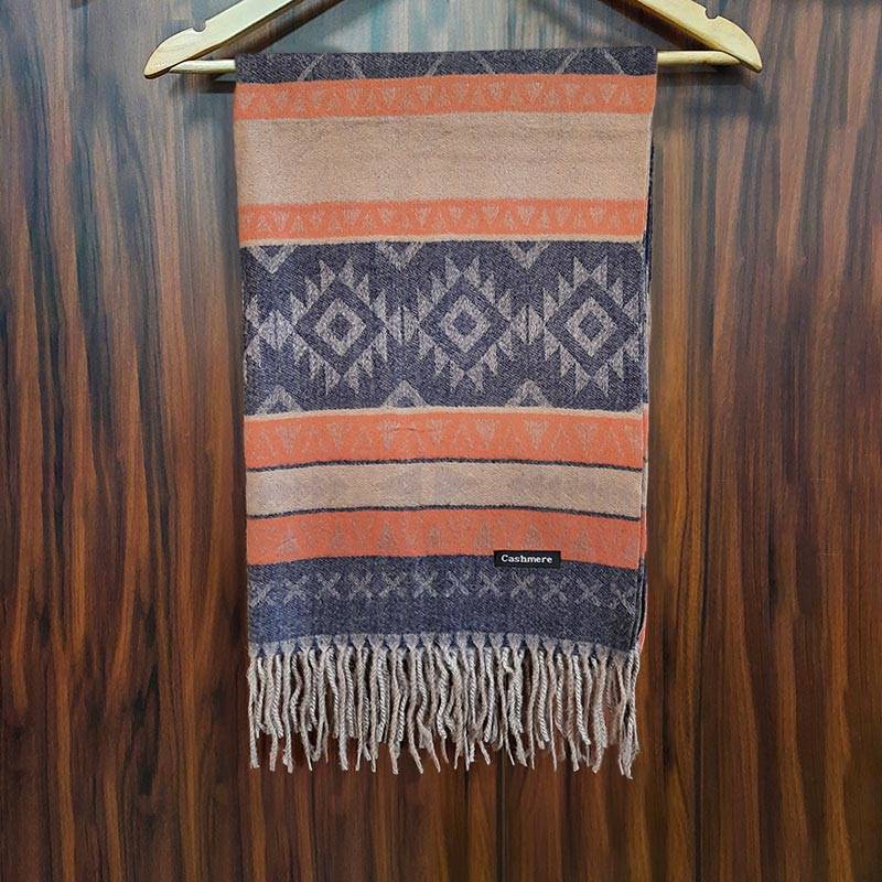 Cashmere Shawl with Light Patterns 2-13