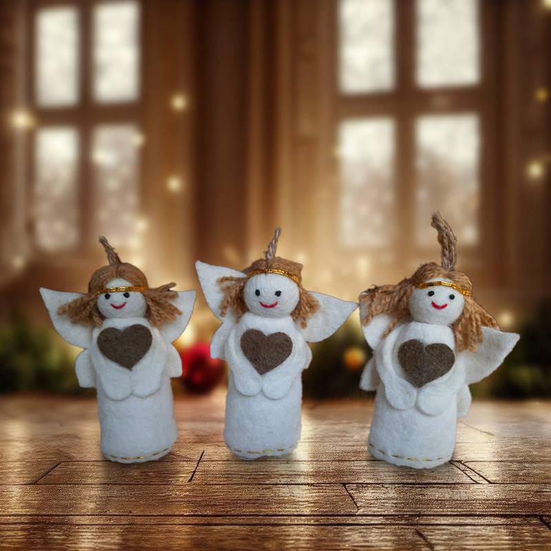 Christmas Decoration Trio - The Sweet Angels