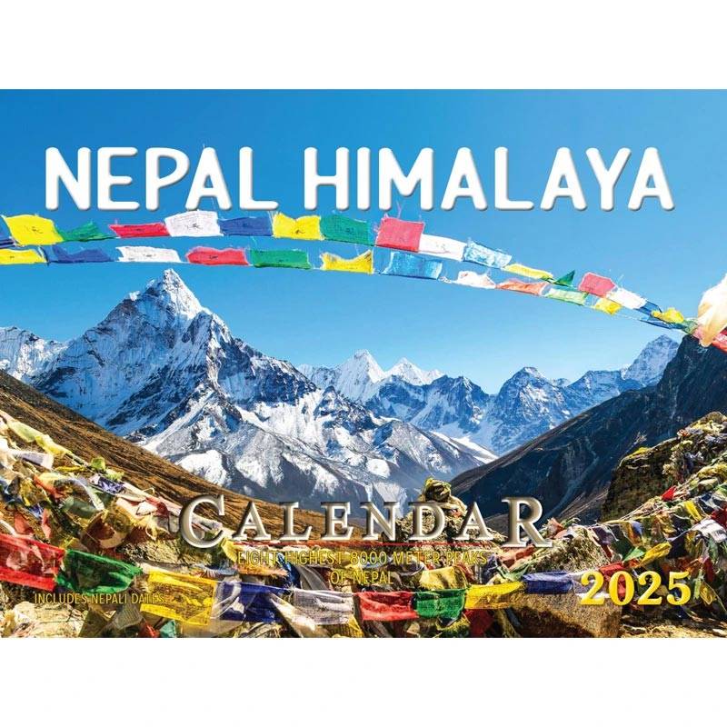 Nepal Himalaya Wall Calendar 2025 (2.820)