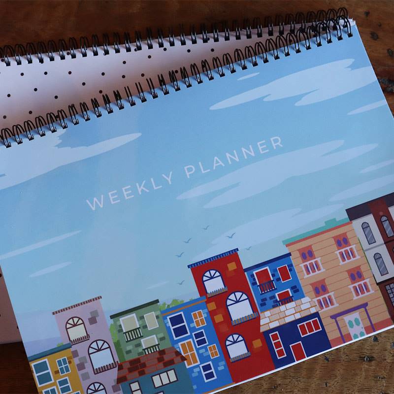 Weekly Planner Blue - by Lets Organize