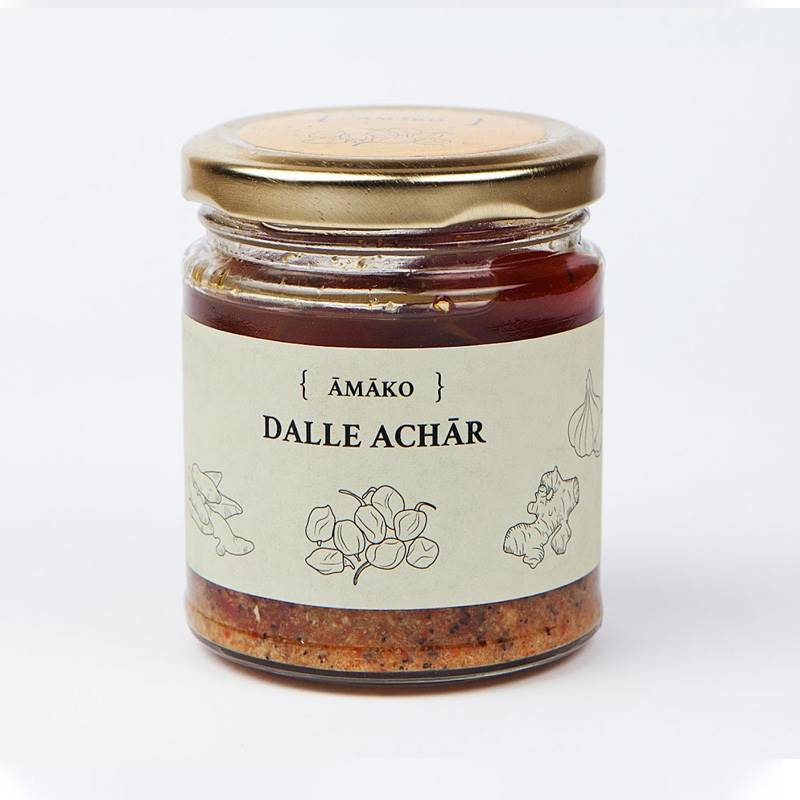 Āmako Dalle Achar (Cherry Pepper Pickle (200 g)