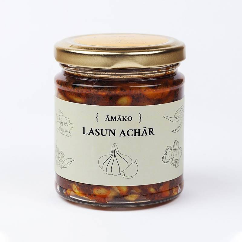 Āmako Lasun Achar (Garlic Pickle) (200 g)