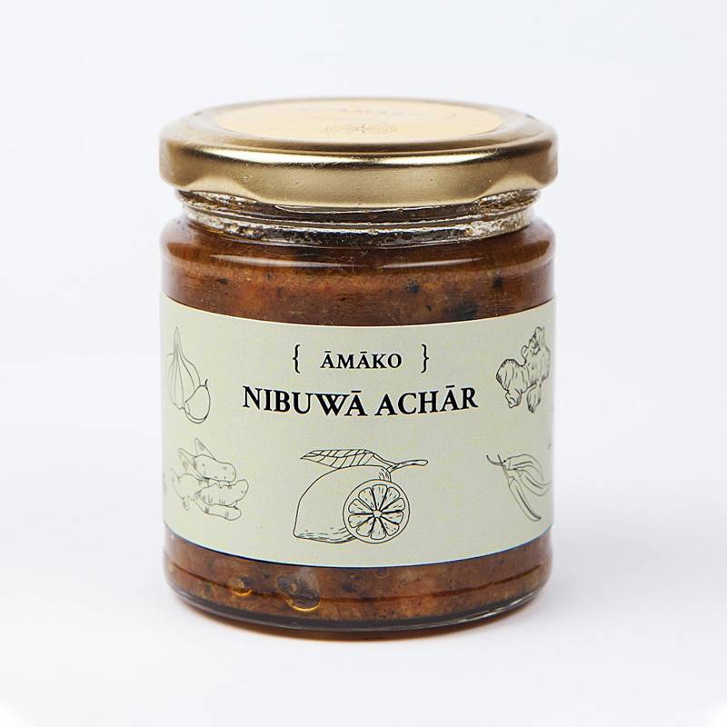 Āmako Nibuwa Achar (Lemon Preserve) (200 g)