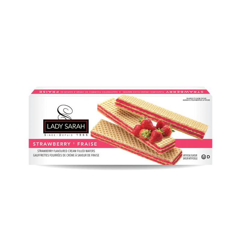 Lady Sarah Strawberry Fraise Wafers (200 g)