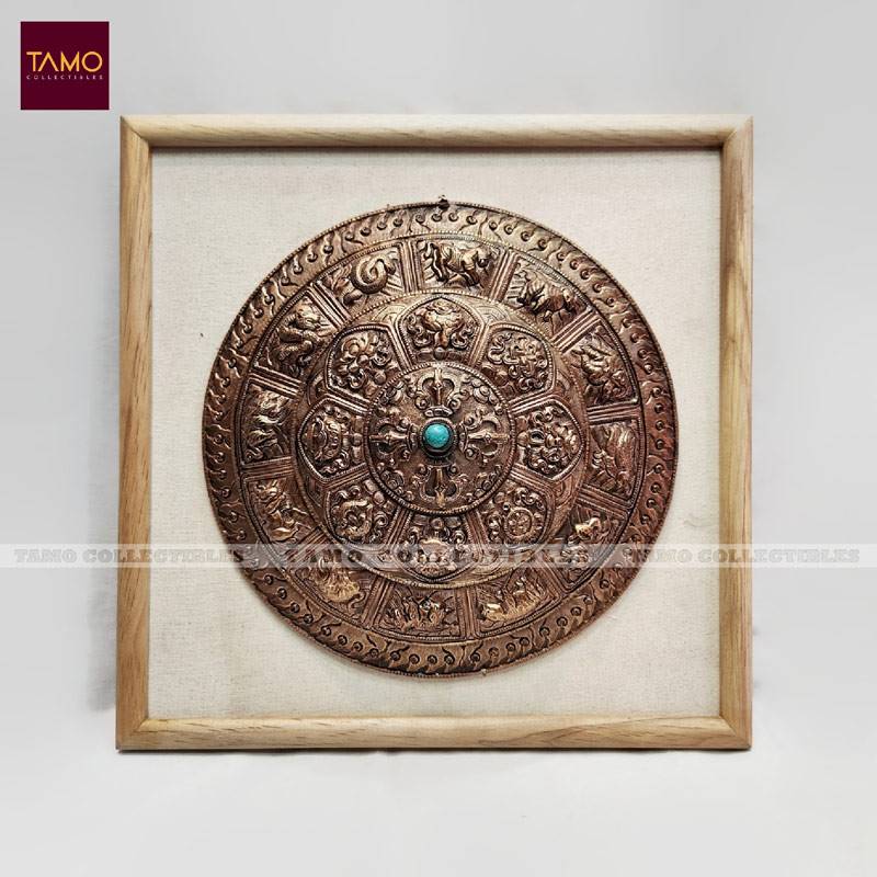 Bajra Mandala Fine Frame 16″