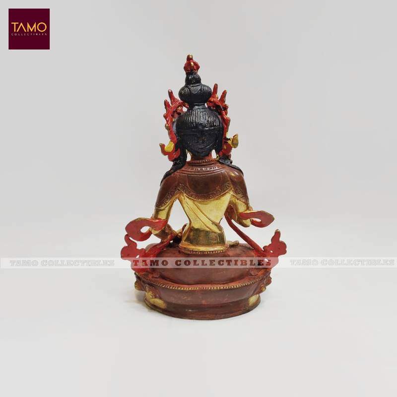 Bajrasatwa Partially Goldplated 8″