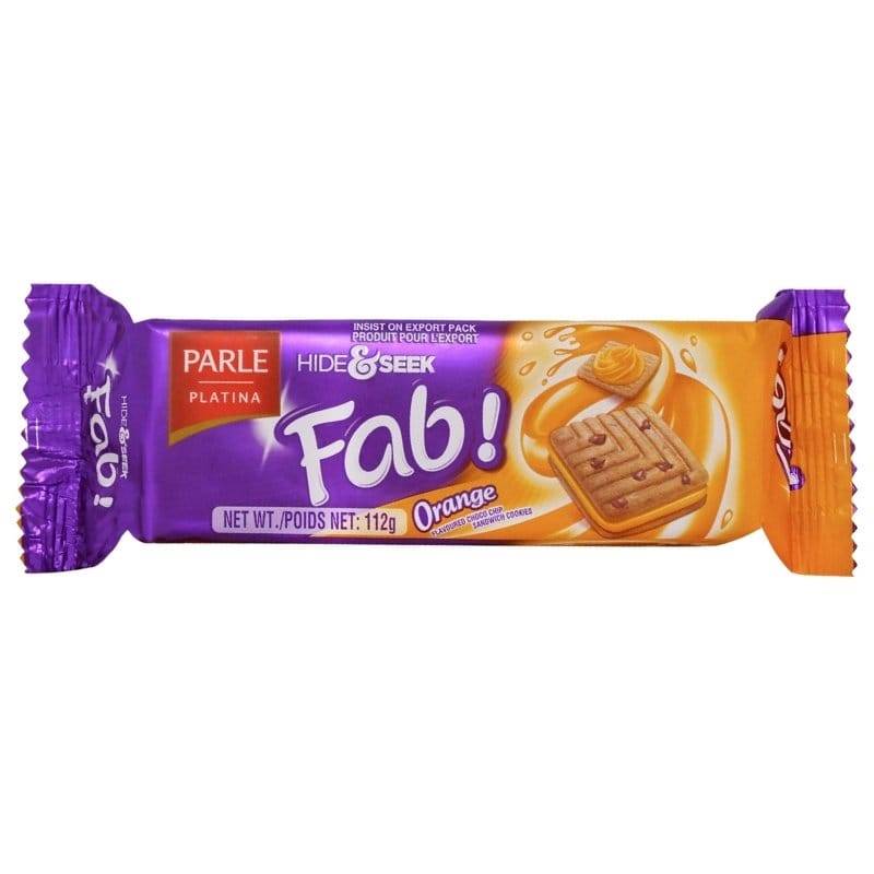 Parle Hide & Seek Fab Orange Biscuit (112 g)