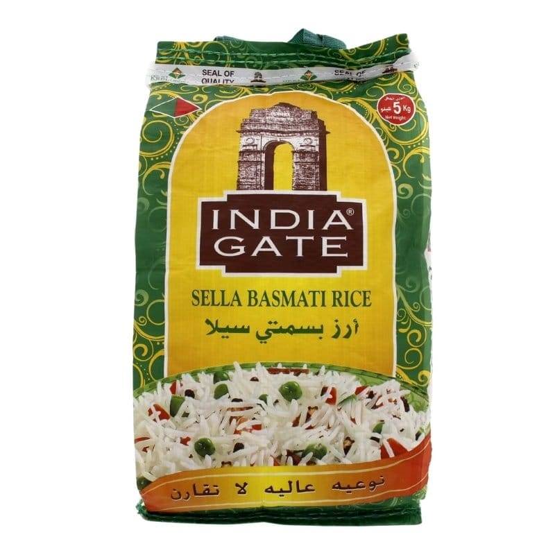 India Gate Sella Basmati Rice (5 kg)