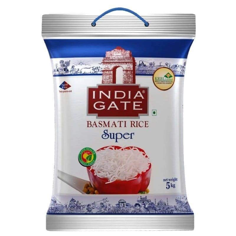 India Gate Super Basmati Rice (5 kg)