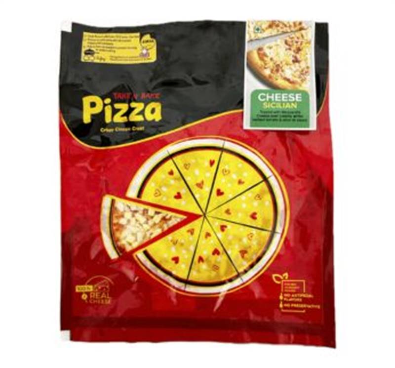 Eatts Frozen Sicilian Cheese Pizza (310 g)