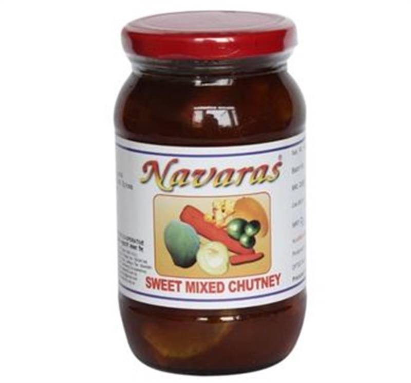 Navaras Sweet Mixed Pickle (Chutney) 500 g)