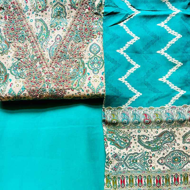  Silk Kurta Piece 25-03-02-004