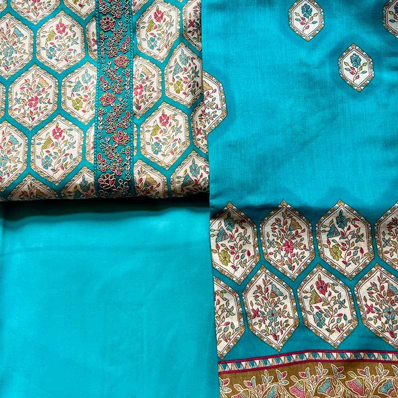  Silk Kurta Piece 25-03-02-006