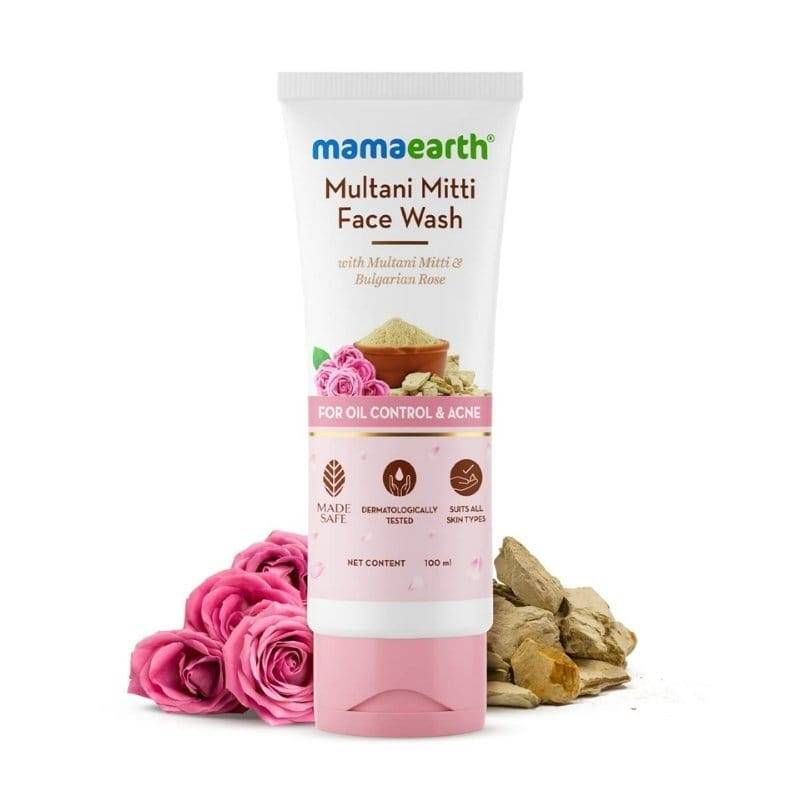 Mamaearth Multani Mitti Face Wash (100 ml)