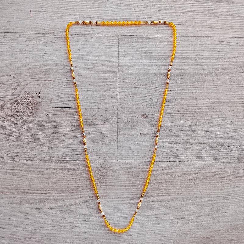 Orange and Yellow Subtle Blend Potey Necklace