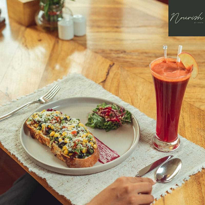 Healthful Meal for Two at Nourish by Avata 