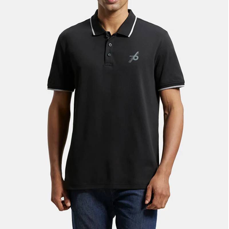 Jockey Half Sleeve Polo T-Shirt - Black #3911