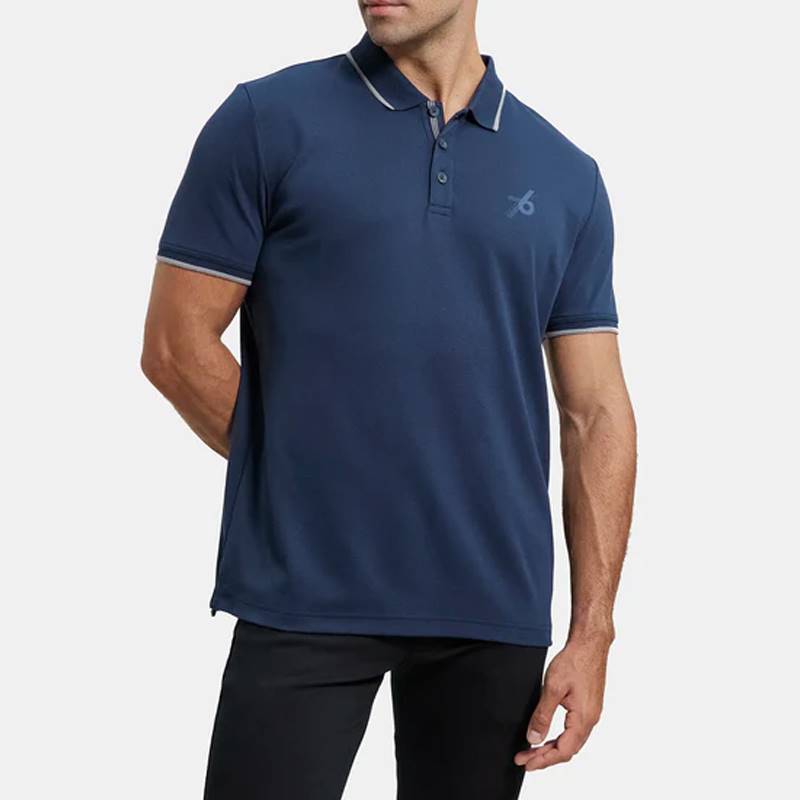Jockey Half Sleeve Polo T-Shirt - Navy  #3911