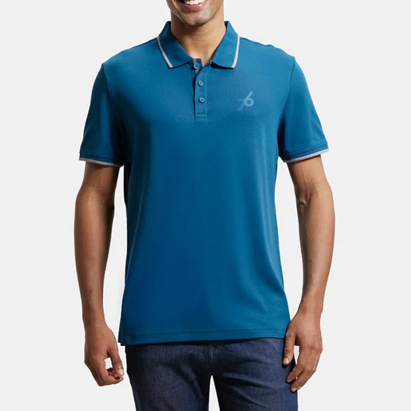 Jockey Half Sleeve Polo T-Shirt - Seaport Teal  #3911